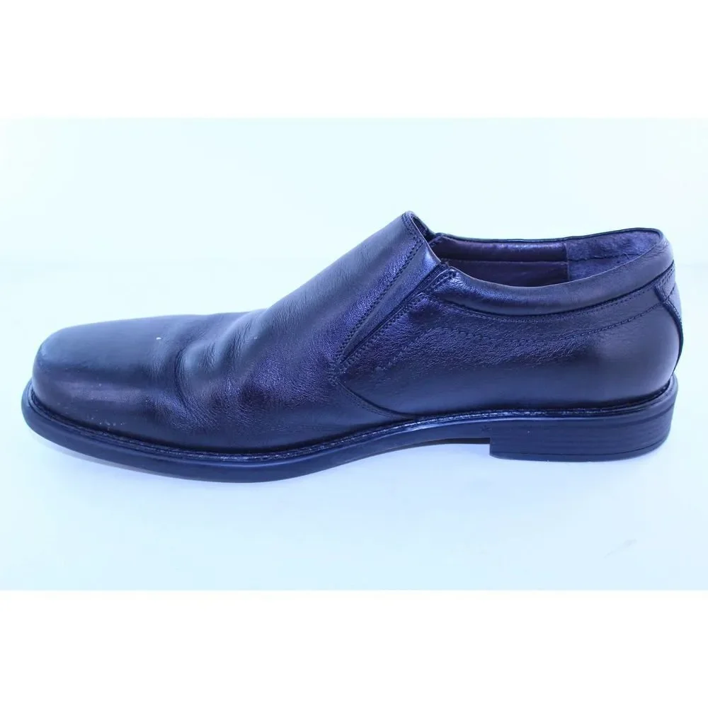 Johnston & Murphy Cullis Black Leather Loafers 12M
